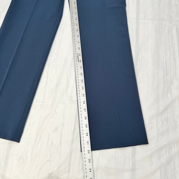 Worthington Womens High-Rise Modern Petrol Blue Trouser Pants Size 2 - Picture 6 of 12